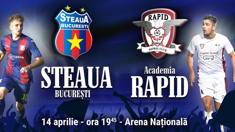 CSA Steaua-Academia Rapid. Număr record de bilete vândute la derby-ul din Liga a IV-a