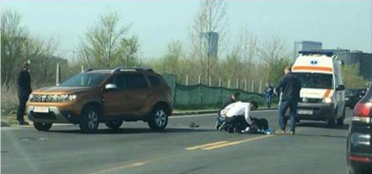 Accident mortal în București. Un motociclist a fost omorât de un șofer neatent - FOTO 520610