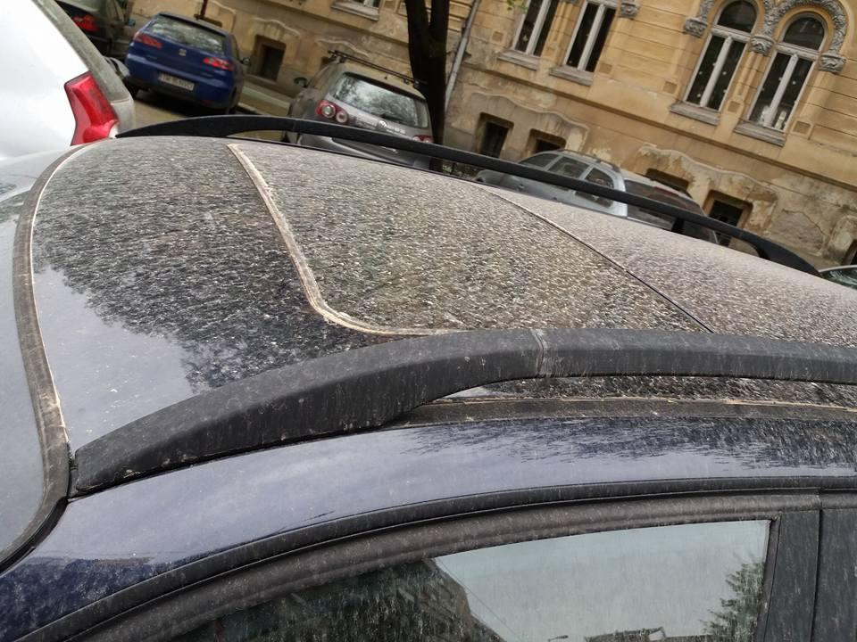 Fenomen extrem la Timişoara: A plouat cu noroi - FOTO 521702