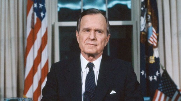Fostul preşedinte american George Bush, internat de urgență la spital VIDEO