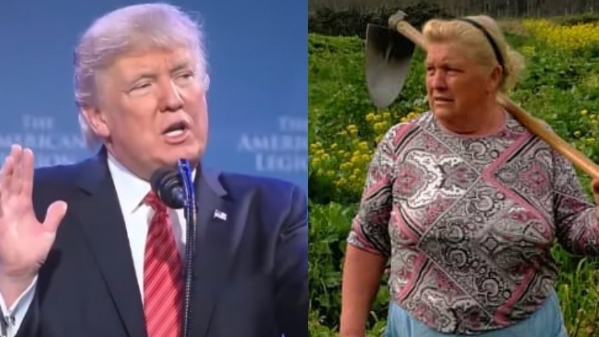Cum arată femeia care seamănă izbitor cu Donald Trump 