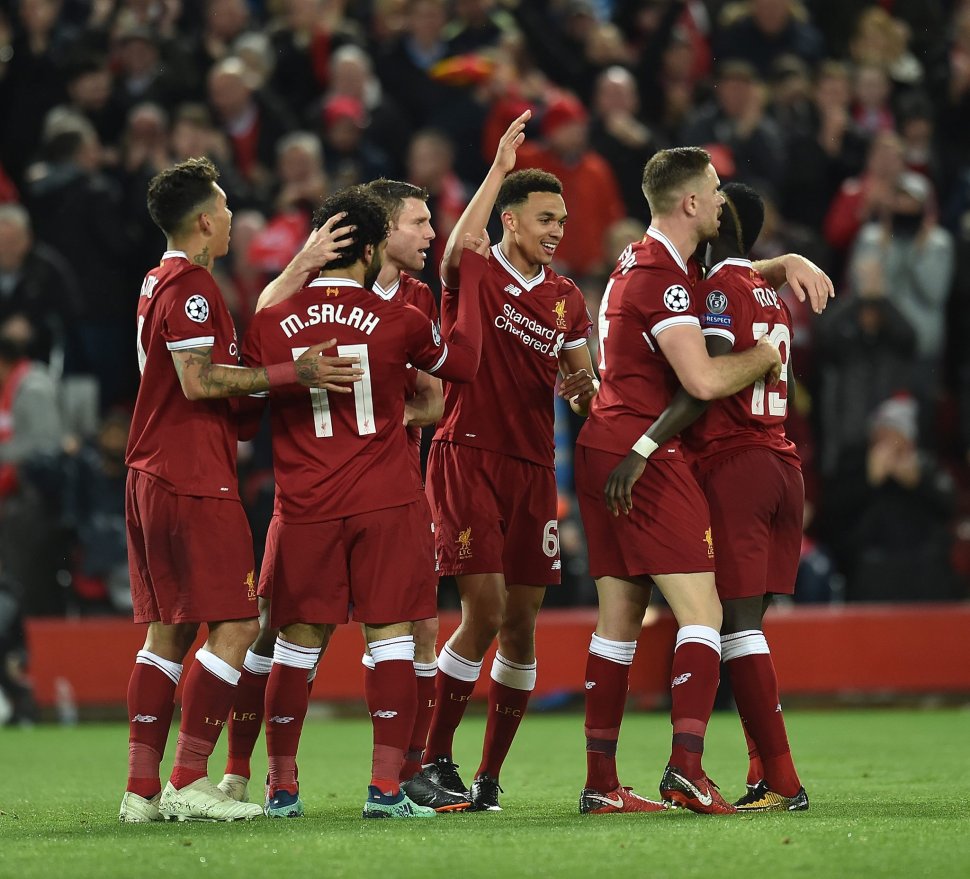 Liverpool, calificată în finala Ligii Campionilor, după 2-4 cu AS Roma 