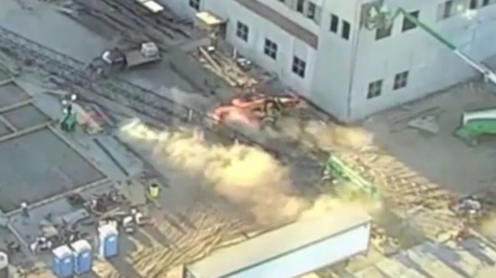 Grav accident în Portul Constanța. Brațul unei macarale s-a prăbușit. Bilanțul victimelor - VIDEO