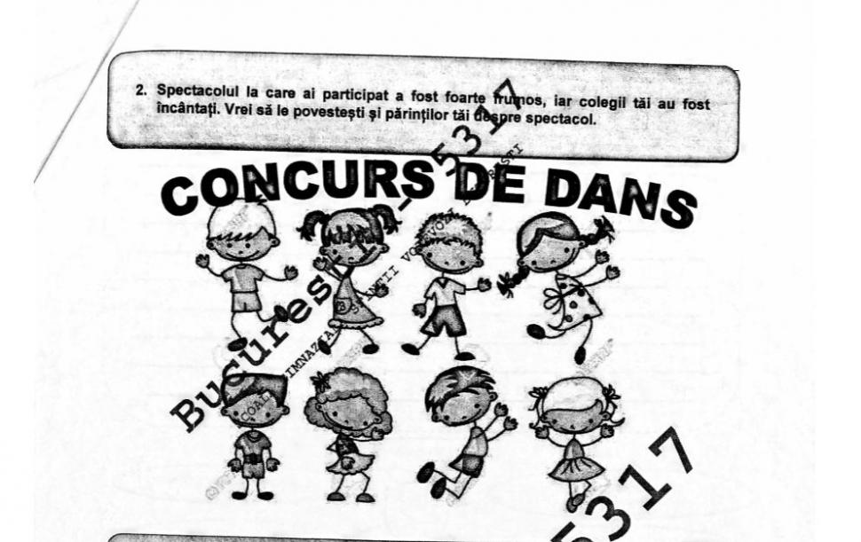 Subiecte Evaluare Națională clasa a II-a. Ce subiecte au căzut la proba de limbă română scris 525437