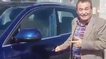 Primarul din Sângeorz-Băi se laudă cu un bolid de lux, deși se plânge că nu sunt bani suficienți pentru asfaltare