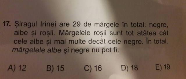 Problema de matematică de clasa a II-a pe care 90% dintre adulţi nu ştiu să o rezolve 527050