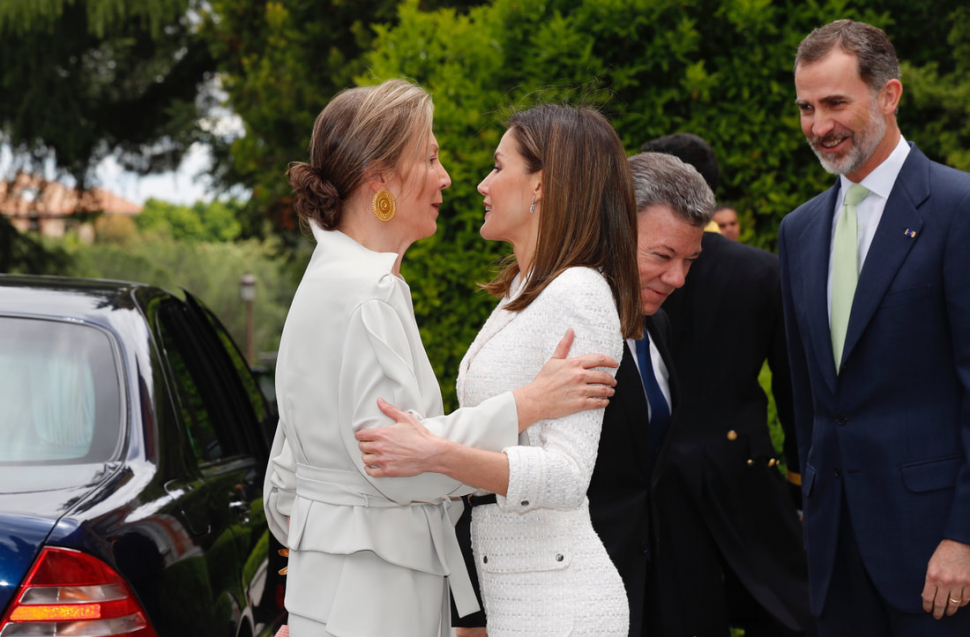 Regina Letizia a Spaniei, eclipsată de prima-doamnă a Columbiei. Iată-le împreună!