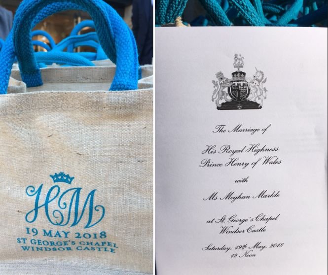 Prințul Harry și Meghan Markle le-au oferit invitaților la nuntă o pungă plină cu cadouri. Ce conținea aceasta
