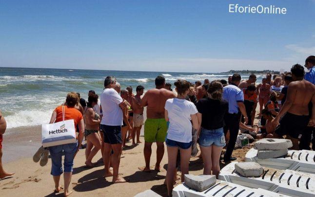 Un turist din București a murit înecat la Eforie Nord