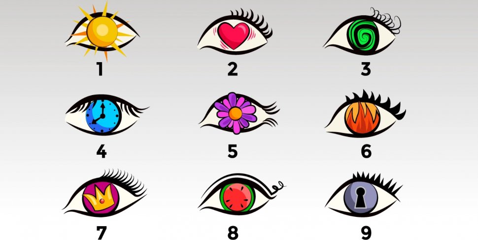 Test: Alege ochiul care îți place mai mult și află un secret al personalității tale
