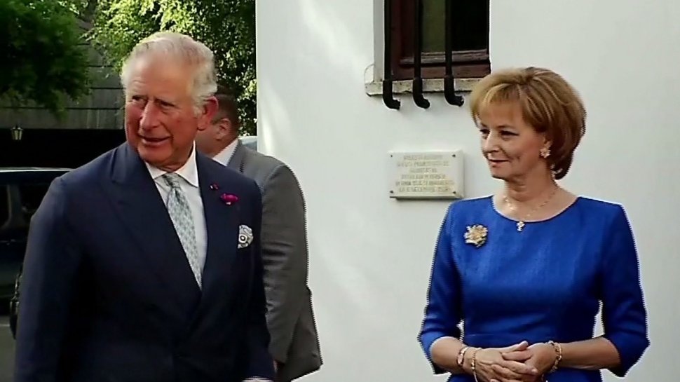 Prinţul Charles a fost primit la Palatul Elisabeta