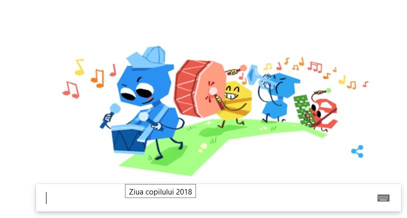 ZIUA COPILULUI, celebrată de Google cu un Doodle special. Vești importante pentru copii de 1 Iunie