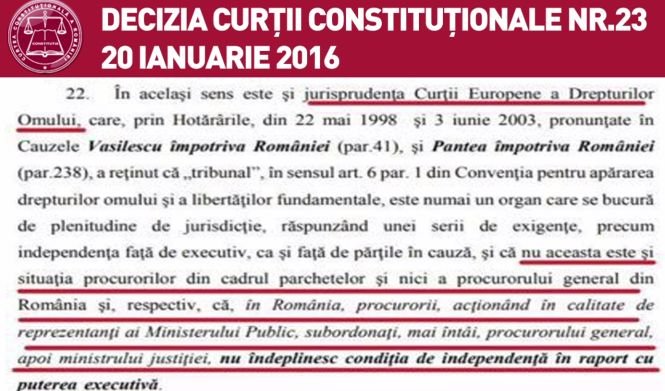 Raportul Comisiei de la Veneția privind standardele europene pentru un sistem judiciar independent - Documentul care închide orice discuție