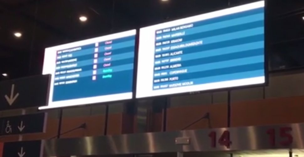 Sute de români, blocați pe aeroportul din Bruxelles