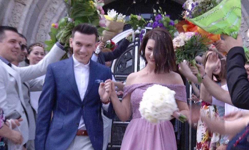 Nuntă în familia Antena 1. Mihaela Călin s-a căsătorit