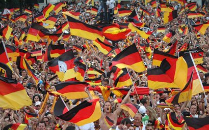 Cum a venit un fan german la Cupa Mondială din Rusia. Polițiștii au rămas mască