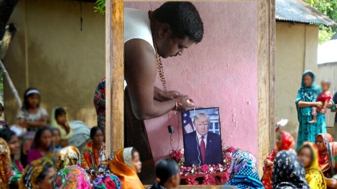 Ce a reușit să facă un fermier indian pentru Donald Trump. „Este zeul meu” - VIDEO
