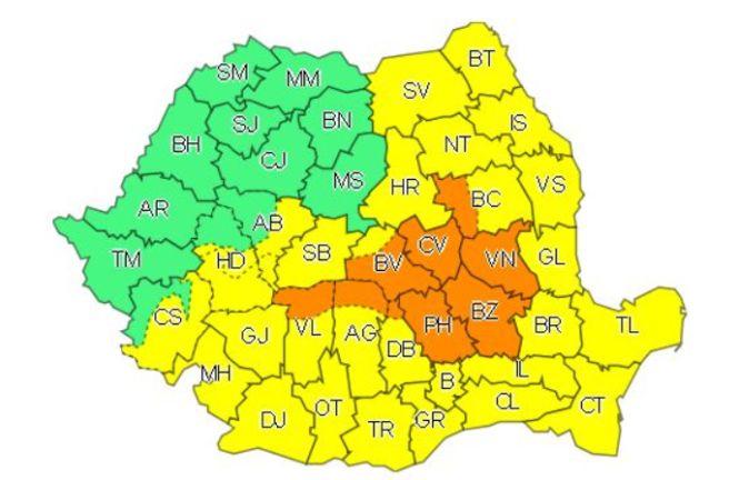 Vremea se strică! ANM anunță ploi abundente în aproape toată țara 535702