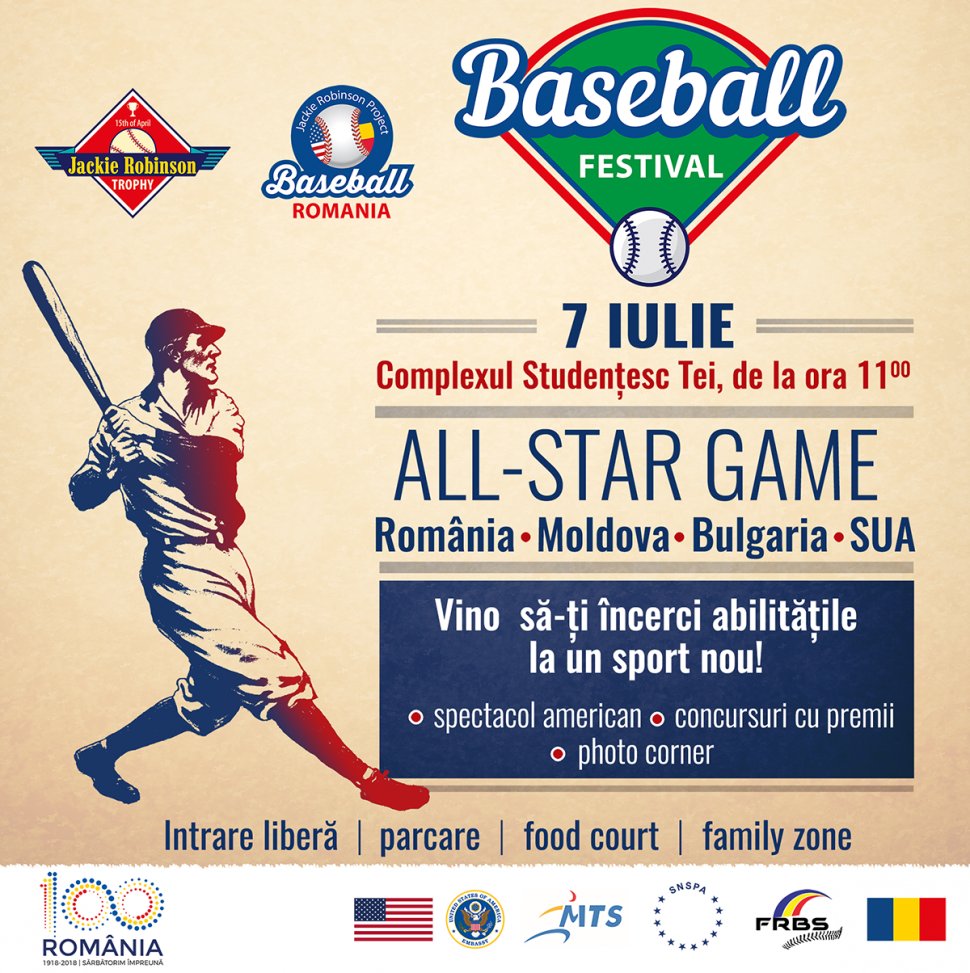 Baseball Festival, sâmbătă, în București