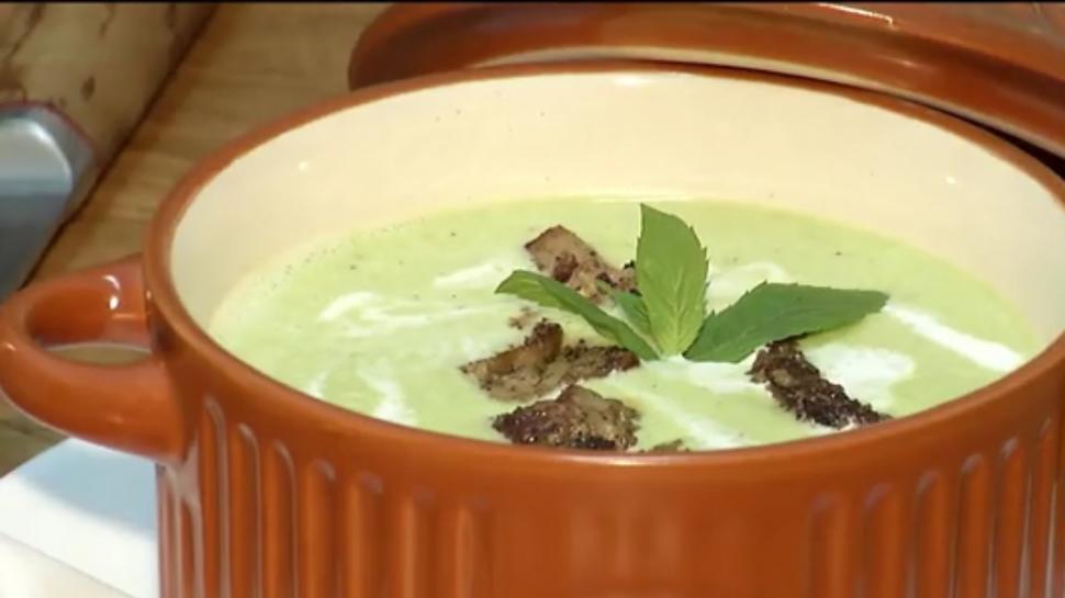 Numai de bine. Supă cremă de sparanghel, reţetă delicioasă şi sănătoasă, pas cu pas - VIDEO
