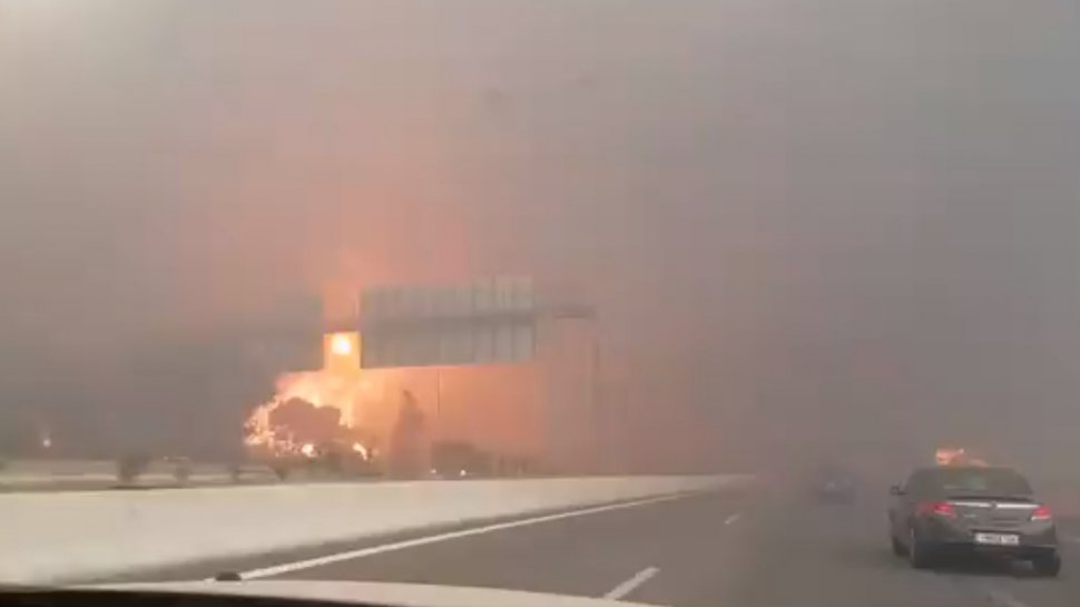 Imagini de coșmar în Atena! Capitala Greciei, acoperită de un fum sufocant - VIDEO