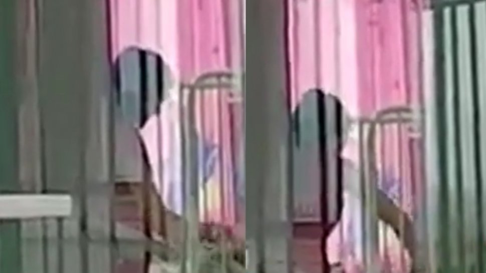 Imagini violente într-un spital din România! O asistentă medicală a fost filmată în timp ce brusca un bebeluş născut cu paralizie