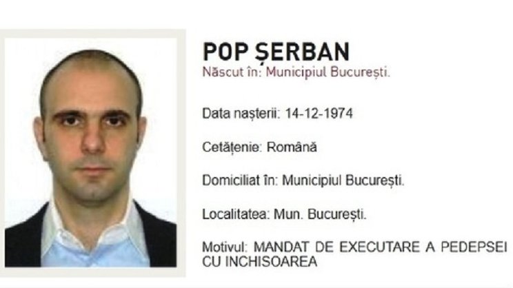 Fostul șef ANAF Șerban Pop a fost prins în Italia