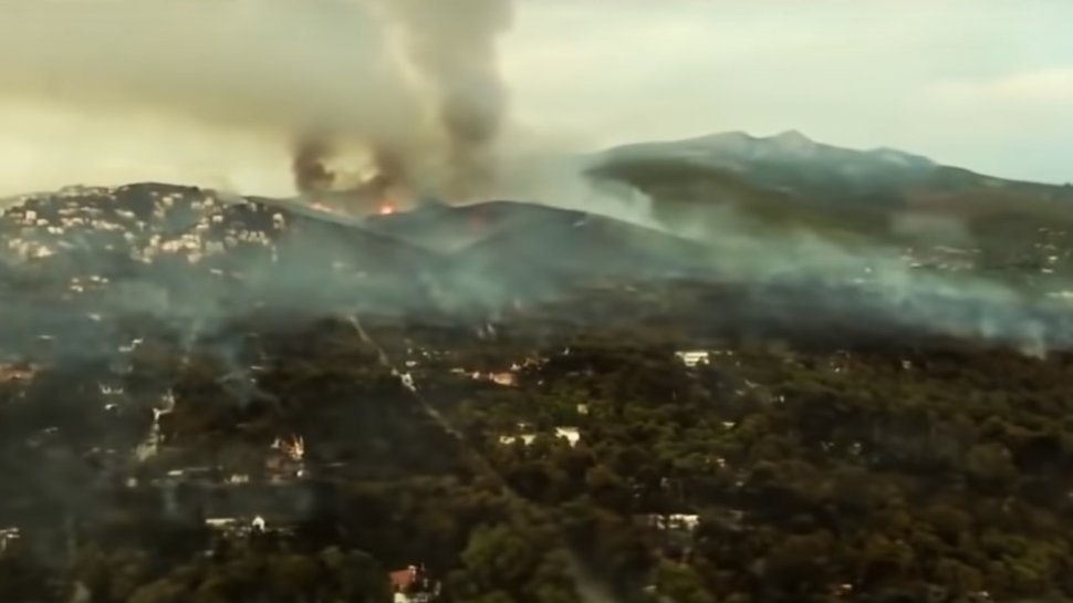 Mărturiile unui pilot român care participă la stingerea incendiilor din Grecia: „A fost o surpriză pentru noi”