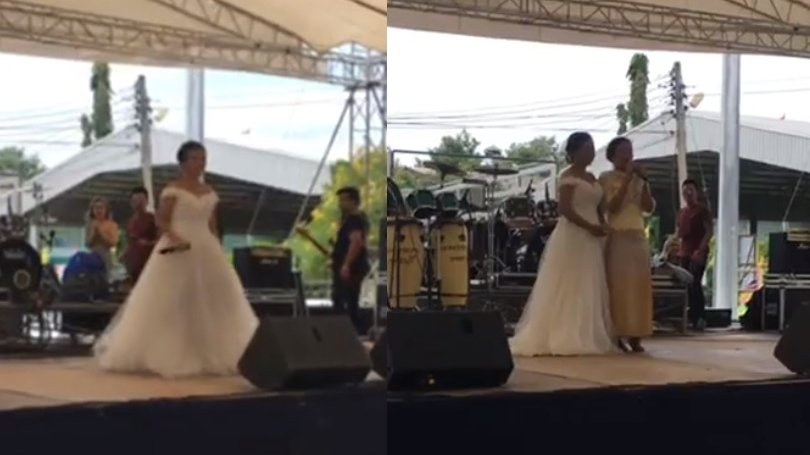 O mireasă a transmis live pe Facebook ziua nunții. Ce a observat femeia chiar în acele momente - VIDEO 