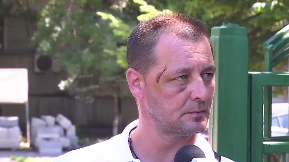 Mărturia unui jandarm bătut la protest: „Noi folosim niște gaze, plângi după ele două minute și trec, dar la mine?”