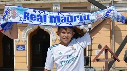 Un puști din Buzău, cel mai tânăr jucător legitimat la Real Madrid
