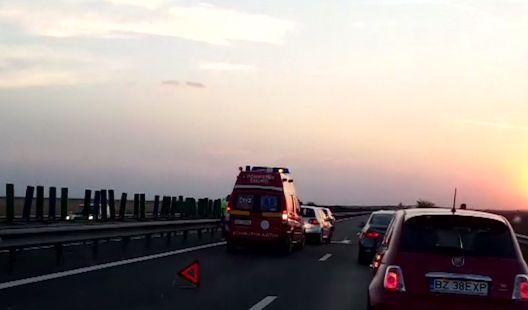 Accidente în lanț pe Autostrada Soarelui