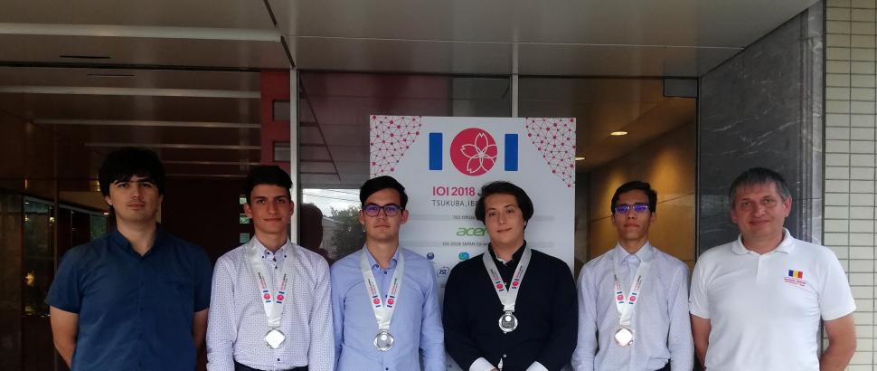 Olimpiada Internaţională de Informatică 2018 Trei medalii de argint și o medalie de bronz, pentru lotul României 549358