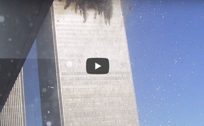 Singura înregistrare clară cu primul avion care lovește World Trade Center - VIDEO