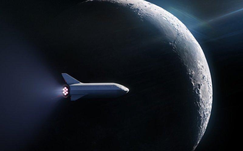SpaceX trimite primul turist în jurul Lunii