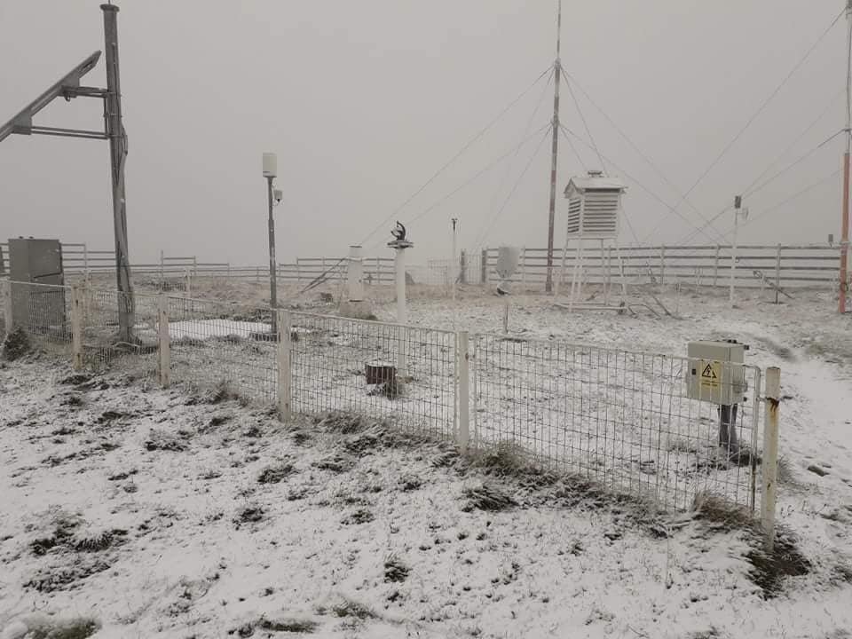 A venit iarna! Unde a căzut prima ninsoare în România