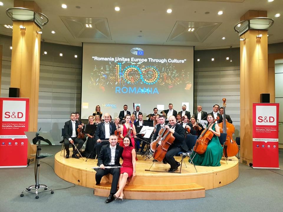 Premieră românească la Bruxelles. Orchestra Simfonică București, concert în Parlamentul European