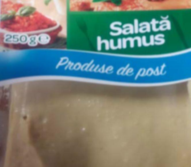 Humus retras de la vânzare de un lanţ de supermarketuri din ţară. Produsul este contaminat cu o bacterie periculoasă