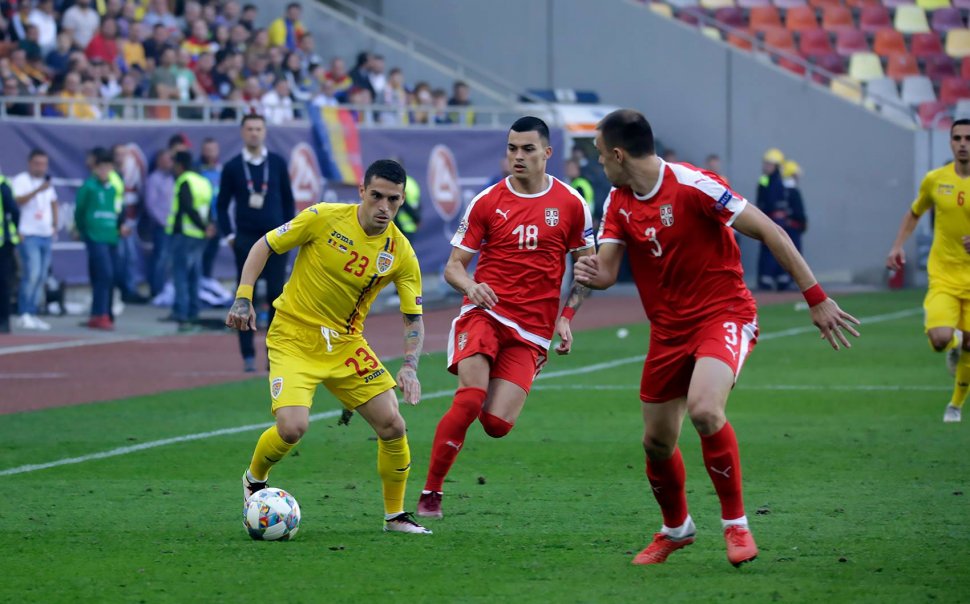 Naționala României reușește un egal dramatic în fața Serbiei în Liga Națiunilor