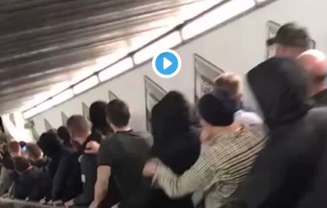 Panică la metroul din Roma! Zeci de oameni au fost răniți - VIDEO