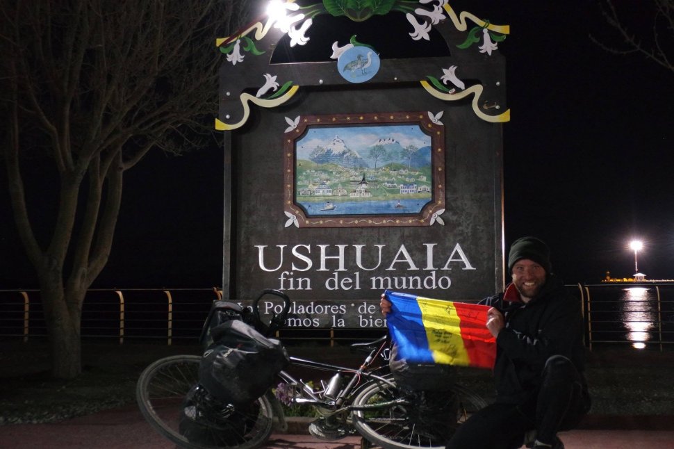 Radu Păltineanu a încheiat turul Americilor pe bicicletă, după o călătorie de peste 30.000 de kilometri. Mesajul său la final