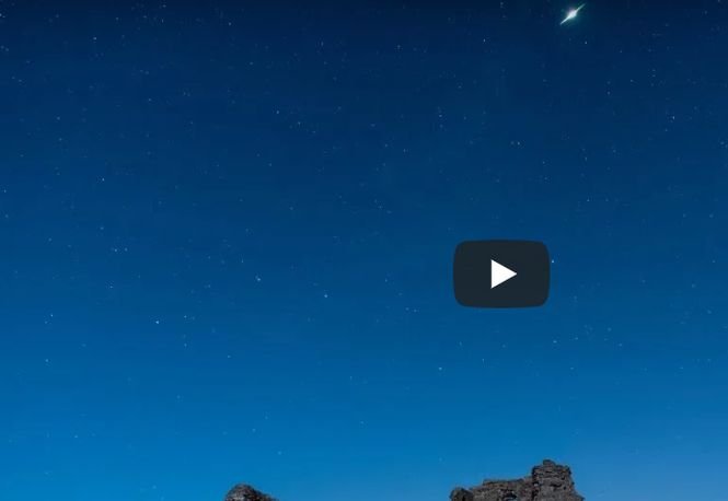 Un britanic a surprins momentul în care un meteor se dezintegrează - VIDEO