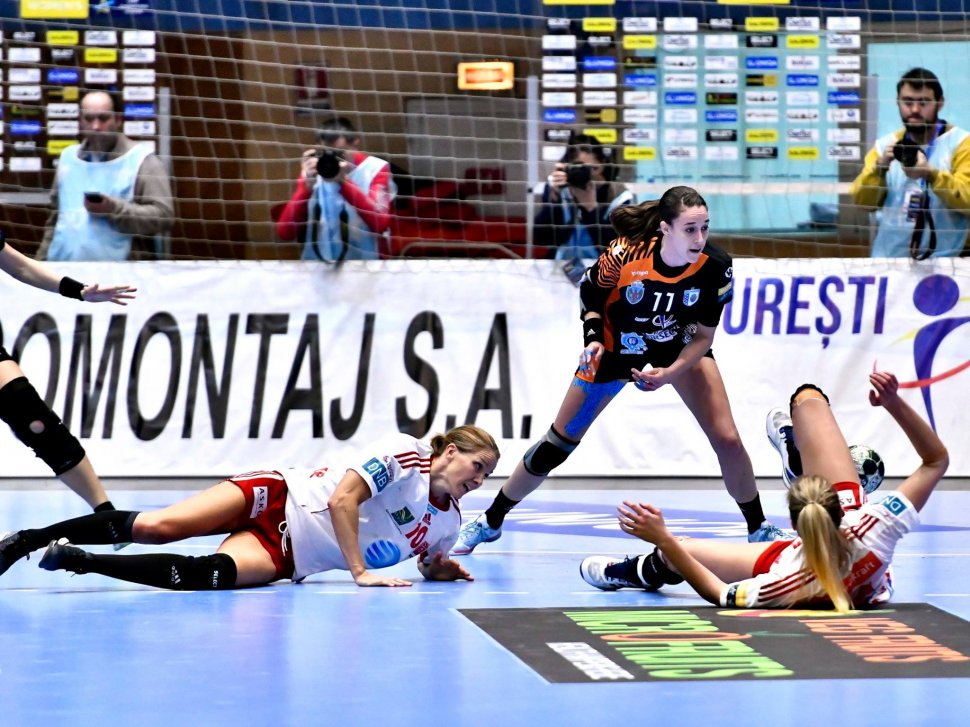 CSM Bucureşti, învinsă fără drept de apel acasă de Vipers Kristiansand, în Liga Campionilor la handbal feminin