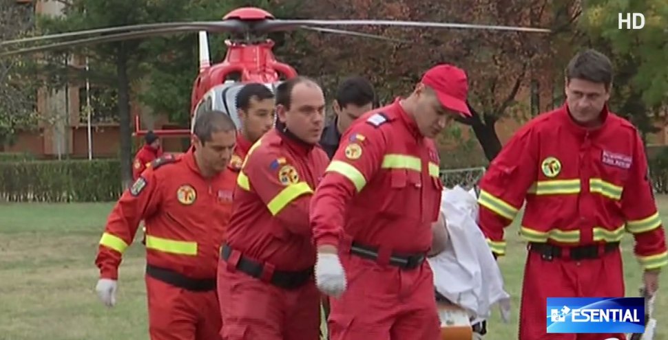 Florin Busuioc a ajuns în București, după ce a fost adus de urgență cu elicopterul. Primele imagini cu actorul, după ce a suferit un infarct - VIDEO