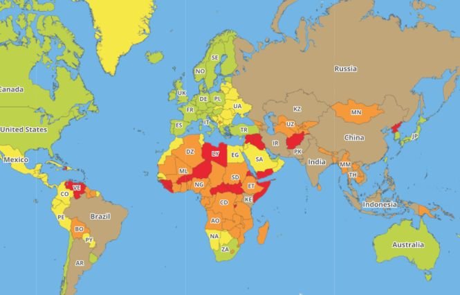 Acestea sunt cele mai periculoase țări pentru turiști. Topul care îți poate schimba planurile de vacanță