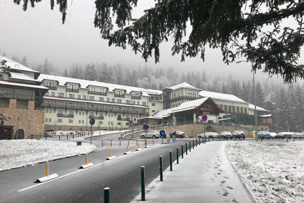 S-a instalat iarna în țară! Cum arată acum Poiana Brașov - VIDEO 561312