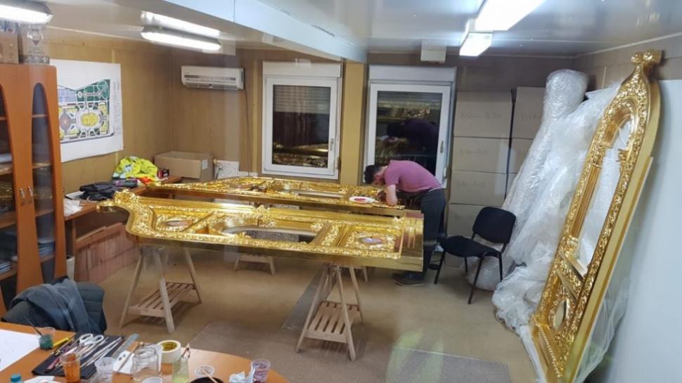 Imagini inedite din interiorul Catedralei Mântuirii Neamului 562287