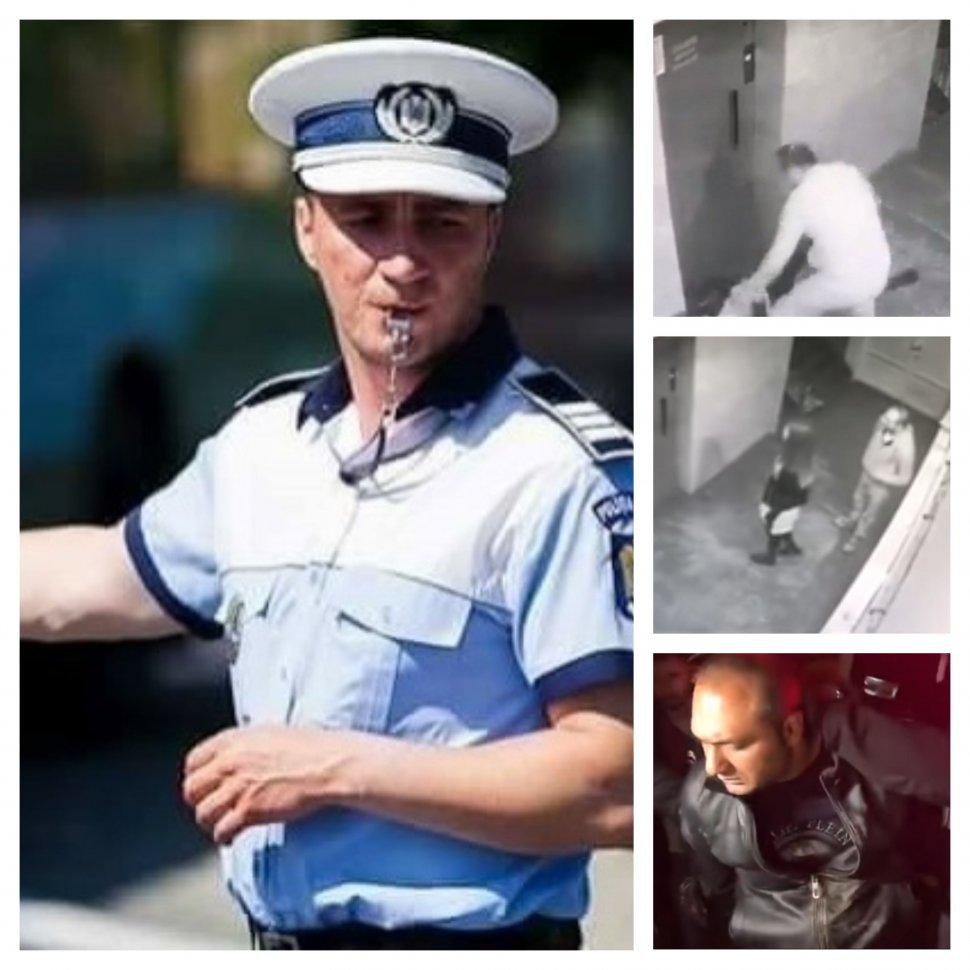 Reacția polițistului Mihai Godină, la imaginile cu atacatorul din scara unui bloc din Alba Iulia