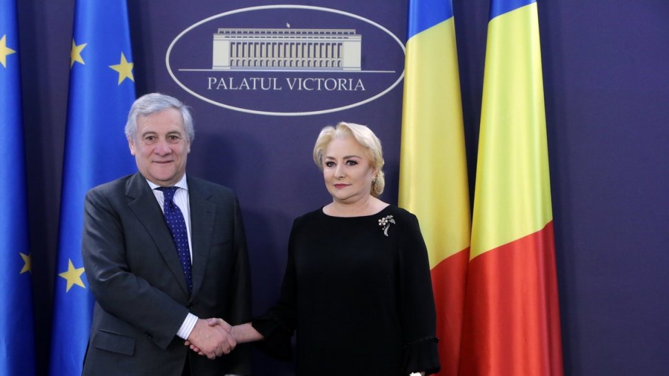 Preşedintele Parlamentului European: A venit momentul să accelerăm aderarea României la Schengen. Tajani discută acum cu liderii Coaliției