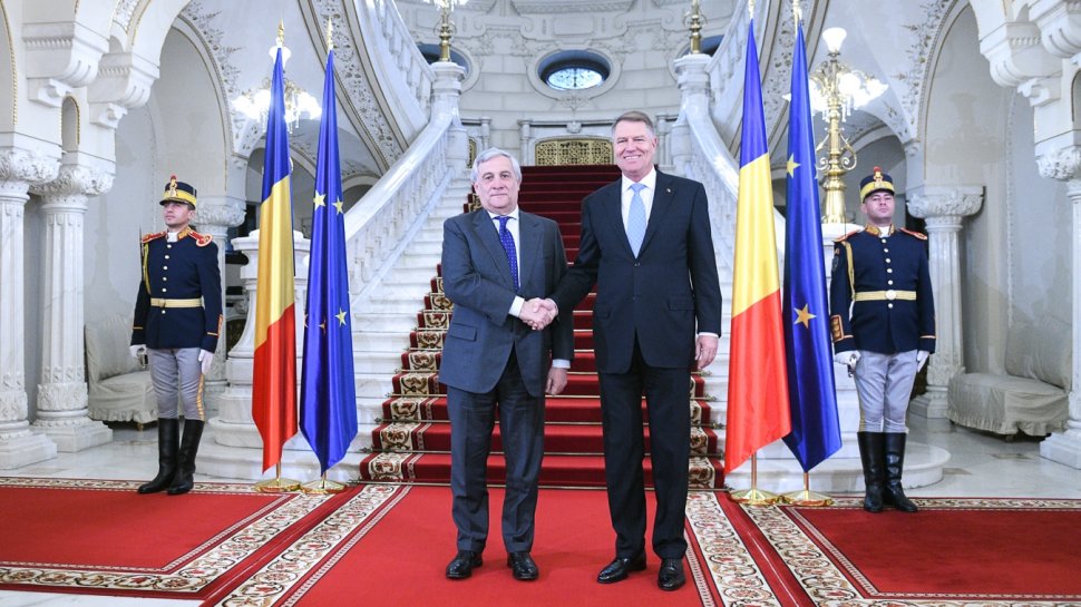 Președintele PE, întâlnire cu Klaus Iohannis: Aveţi un rol foarte important pentru noi 